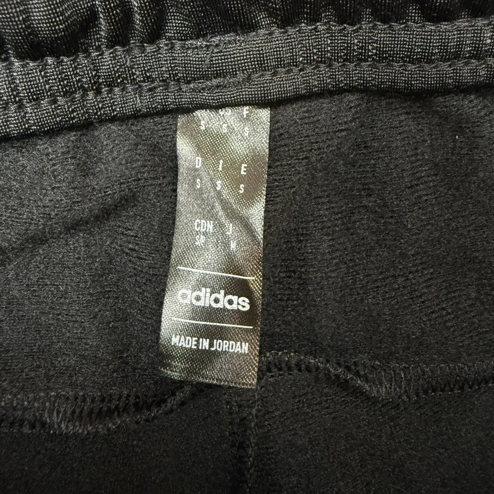 MSRP $45 Adidas H46110 Men's S Black Essentials Warm-Up Track Pants w/ SNAGS